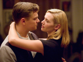 "Revolutionary Road" starts Leonardo DiCaprio and Kate Winslet as a married couple who's marriage is falling apart.