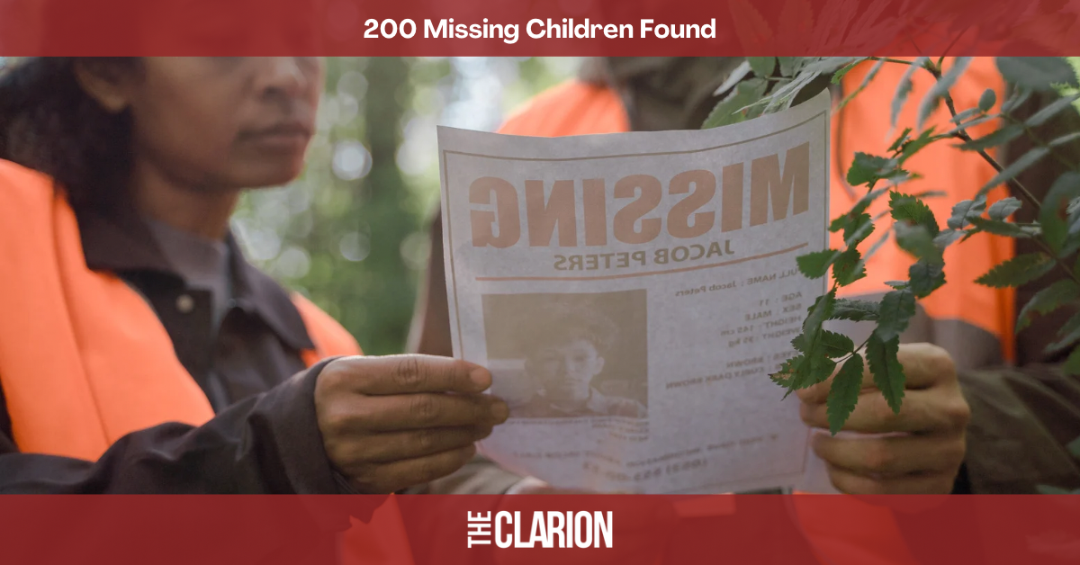 200 missing children found in Operation We Will Find You 2